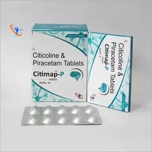 Citicoline 500mg+ Piracetem 800mg Tablet