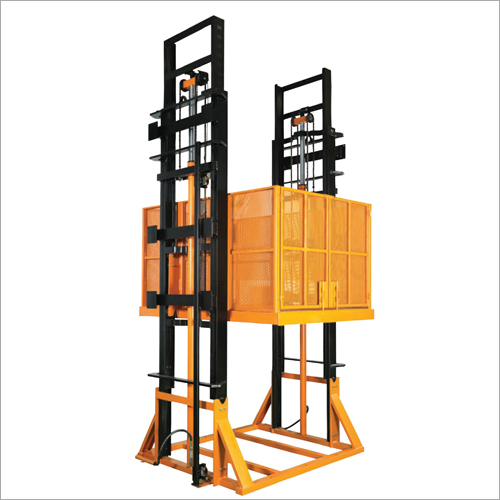 Freight Lift Without Enclosure
