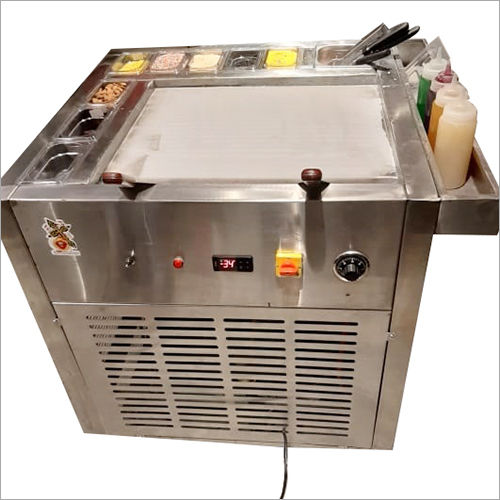 Single Pan Ice Cream Machine - Voltage: 220-240 Volt (V)