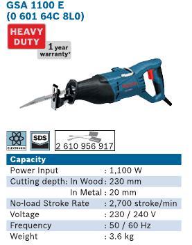 1100 Watt Sabre Saw