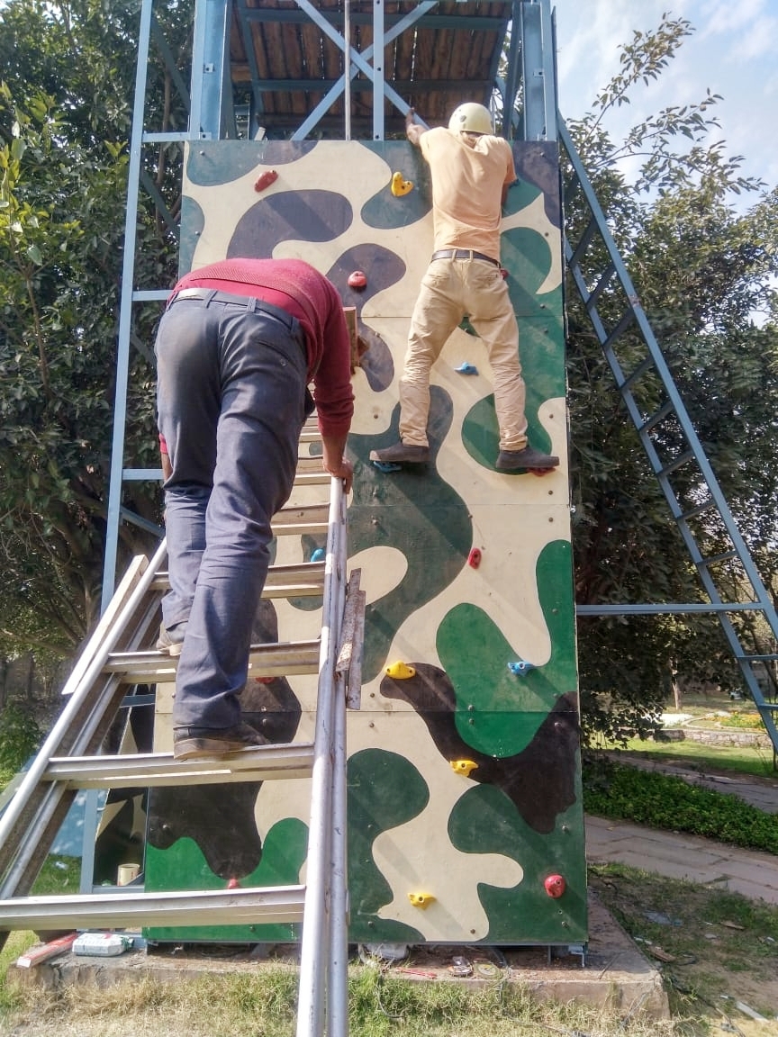 Outdoor Wall Climbing