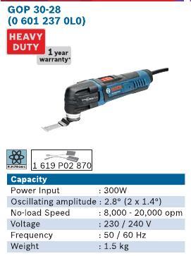 300 Watt Multi Cutter