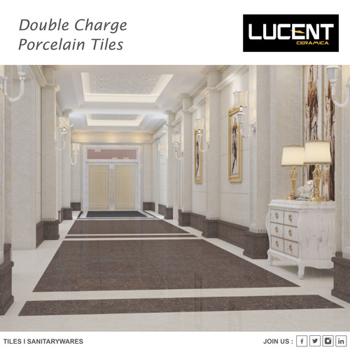 Multi Color Double Charge Porcelain Tiles