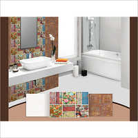 Multi Color Bathroom Digital Wall Tiles