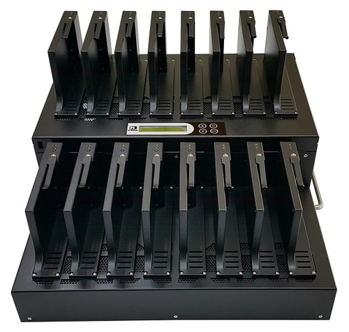 IT Professional Factory Series - 1 to 15 HDD/SSD Duplicator and Sanitizer (IT1500G)
