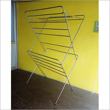 SS Cloth Drying Foldable Stand