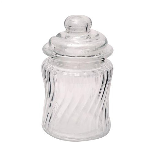 Biscuit Glass Jar