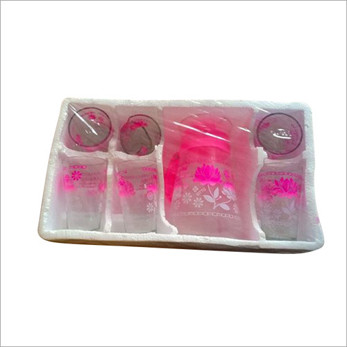 Floral Print Glass Lemon Set