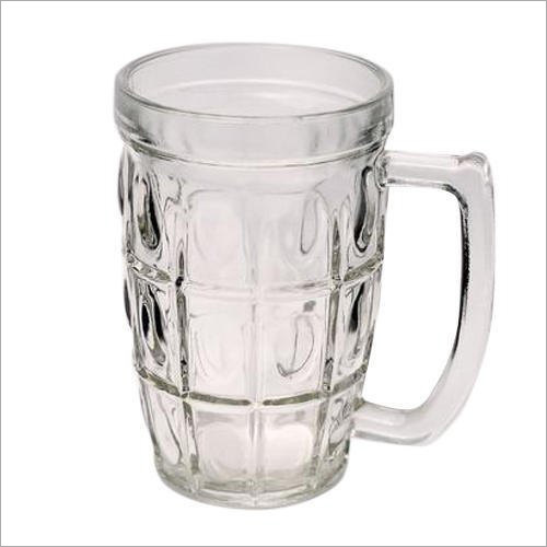 Glass Mug - 300 ml, Leak Proof Glass Material Ideal for Beer Storage, Good Quality Design for Enhanced Enjoyment