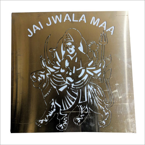 Stainless Steel Ss Devotional Laser Cut Design