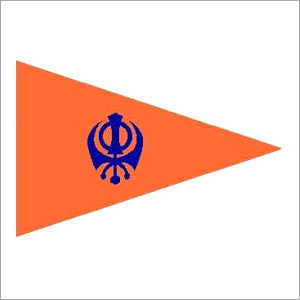 Onkar Religious Flag By KAVI RAJ TEXTILES