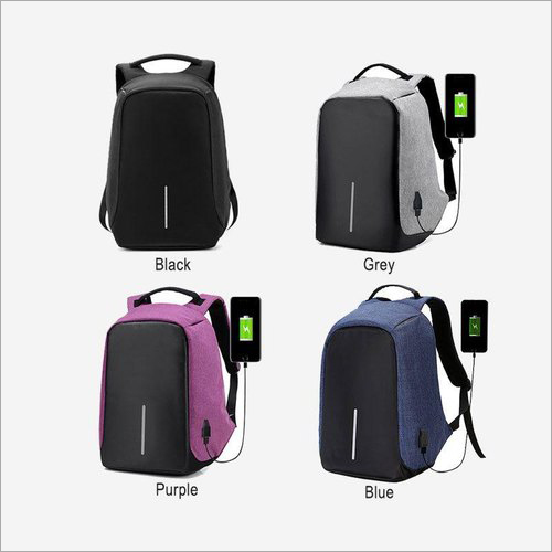 Available In Different Color Anti Theft Laptop Bag