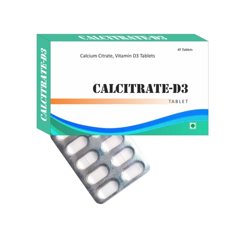 Calcium Citrate With Vitamin D3 Tablet