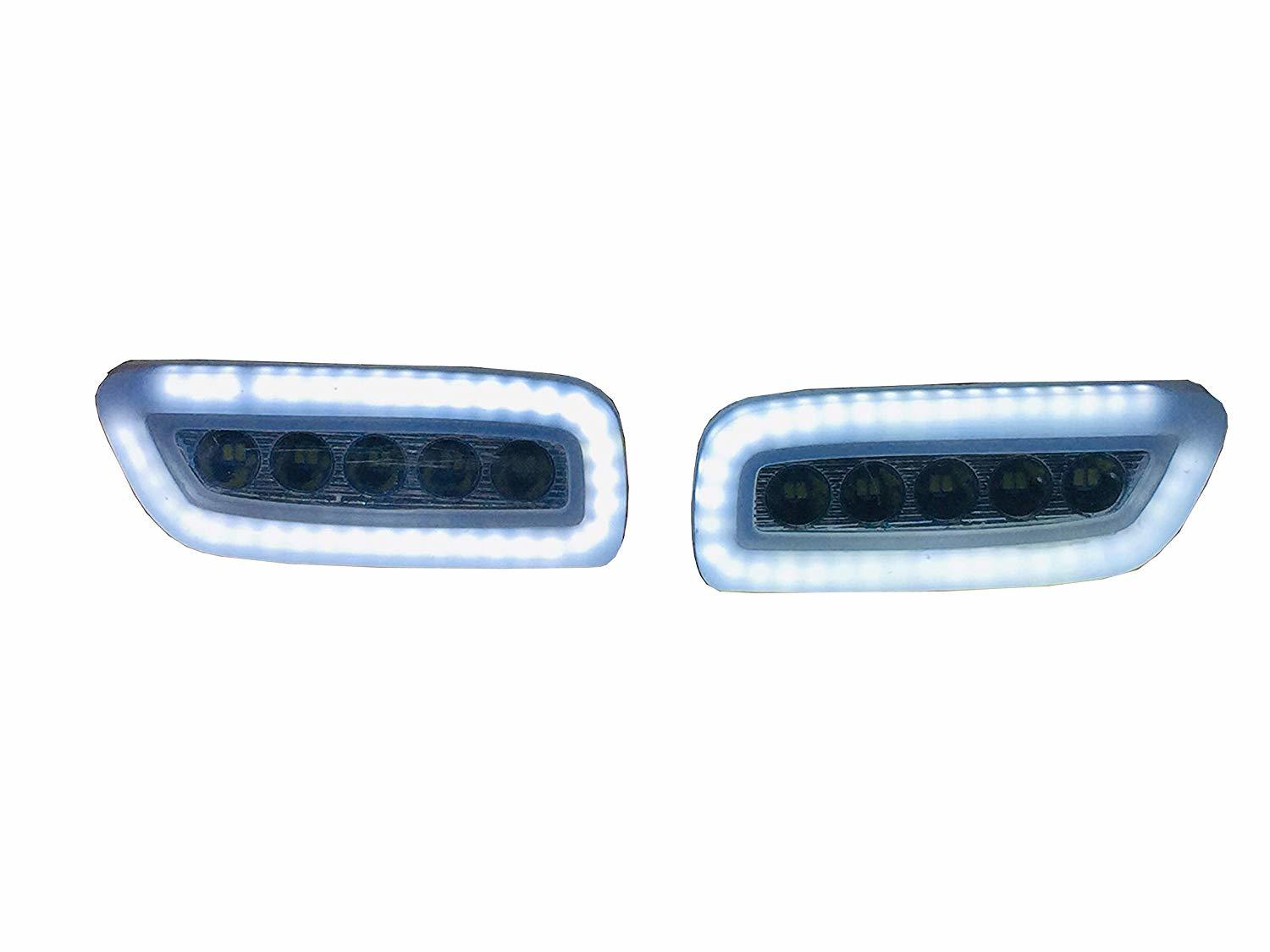 Car Led fog Light with DRL Day Running Light New maruti Suzuki Alto