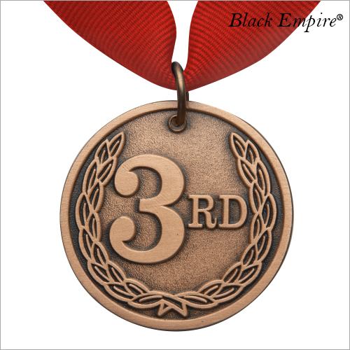 Round Bronze Medals