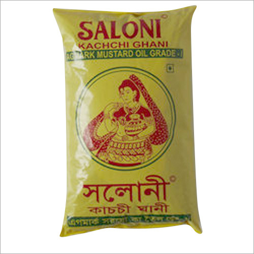 Mustard Oil - 1 Ltr Bag | Sharp Taste, Boosts Immunity, Ideal for Cooking