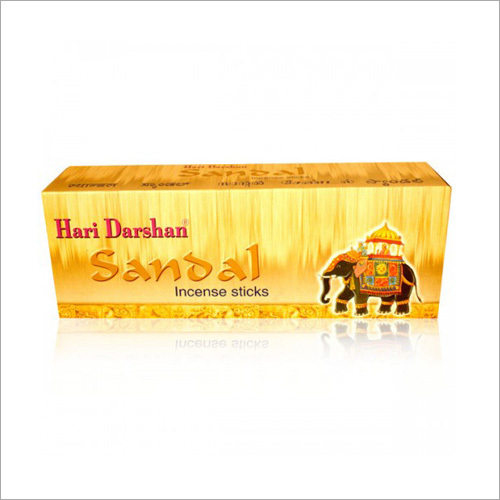 Chandan Incense Sticks - Bamboo Sticks, 9-10 Inch Length, Round Shape | Eco-Friendly, Easy to Clean, Includes Incense Holder, Indian Aroma