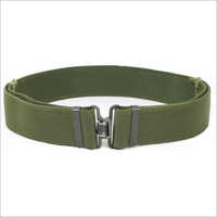 Army Belt - Cotton Fabric, Free Size | Durable and Functional Design for Men