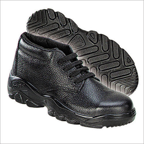 Action Milano Black Safety Shoes