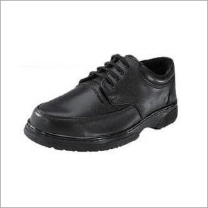 Action Milano Black Formal Safety Shoes