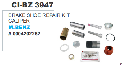 Brake Shoe Repair kit Caliper M Benz Truck