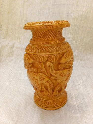 Wood Wooden Flower Pot