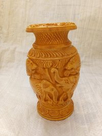 Wood Wooden Flower Pot