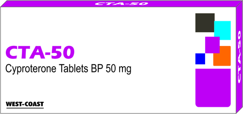 CYPROTERONE TABLETS BP 50 MG