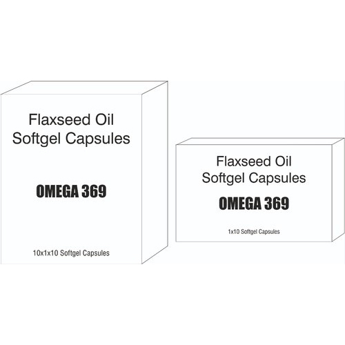 Omega 3-6-9 Flaxseed Oil Softgel Capsules
