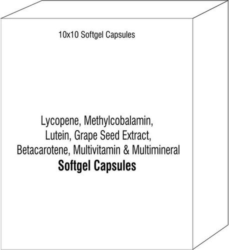 Lycopene Methylcobalamin Lutein Grape Seed Extract Betacarotene Multivitamin Multimineral