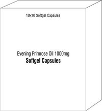 Softgel Capsules Of Evening Primrose Oil 1000mg