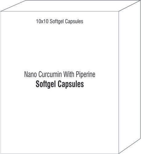 Nano Curcumin With Piperine Softgel Capsules