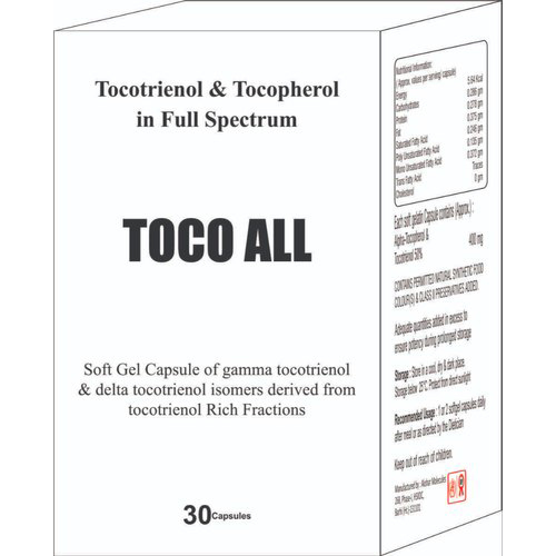 TOCOTRIENOL & TOCOPHEROL SOFTGEL CAPSULES