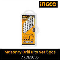 5pcs Masonry Drill Bits Set
