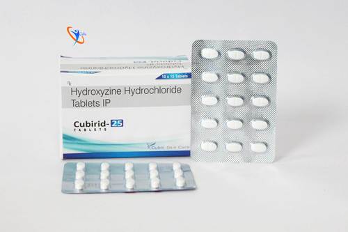 Hydroxyzine Hydrochloride 25mg Tablet