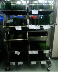 PCB Storage Trolley with Hanging Rack