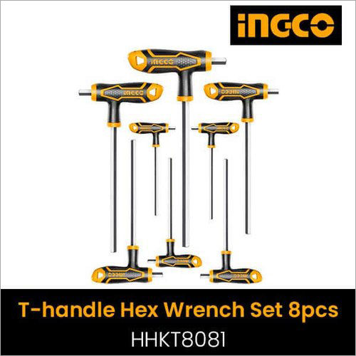 8 Pcs T-handle Hex Wrench Set