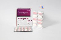 Bilayered Tablet of Metformin(SR)500mg + Glimepiride 1mg