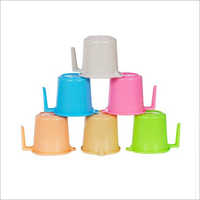 Unbreakable Plastic Bath Mug - 1000 Ml, Durable Ppcp Material, Leak Proof Design, Available In Multiple Colors