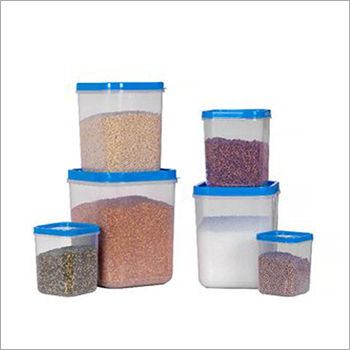 Transparent Plastic Storage Conatiner Set