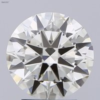 3.00ct K SI1 Round Brilliant Cut Diamond HRD Certified Stone TYPE2A
