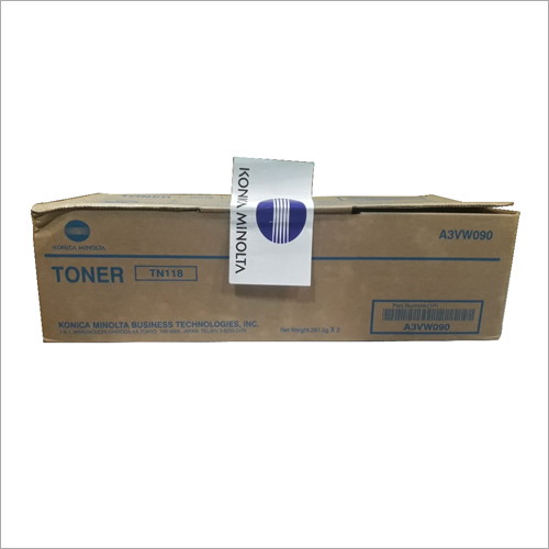 118TN Toner Cartridge - High-Quality Material, Inner Diameter 2.0 in., Outer Diameter 4 in., Black Color | Maintenance Free, Long Functional Life