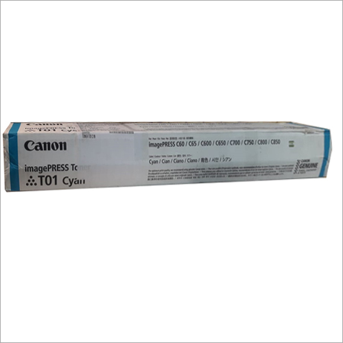 Cyan Canon Press Toner Cartridge - Innovative Technology, 2.0mm Inner Diameter, 4.0mm Outer Diameter, For Use In Canon Printers, Quality Assurance