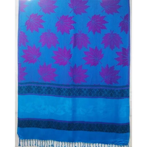 Jaquard Jamawar Printed Shawl