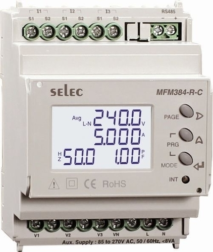 Selec MFM376-C-CE multifunction meter