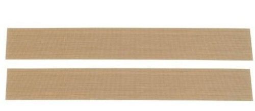 Teflon Cloth Strips - Color: Brown & White