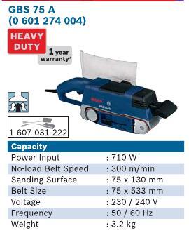 710 Watt Belt Sander