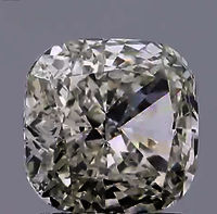 CVD 2.03ct J VS1 CUSHION Cut diamond Lab Grown TYPE2A