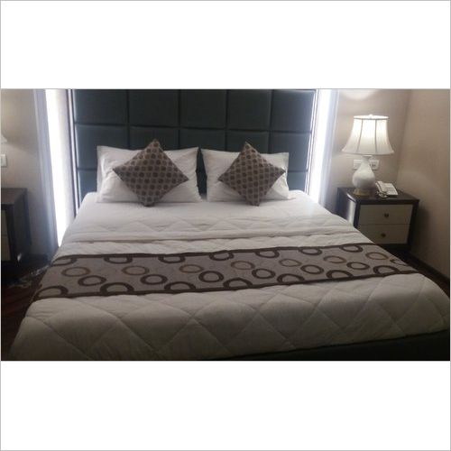 Printed Bed Runners and Cushion Covers By GLOBAL LINEN COMPANY