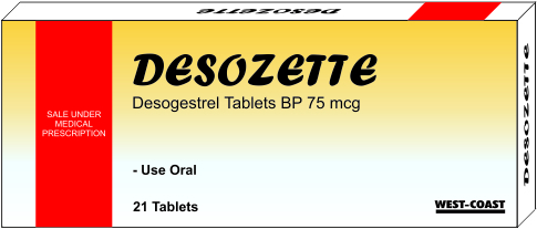 DESOGESTREL TABLETS BP 75 MCG
